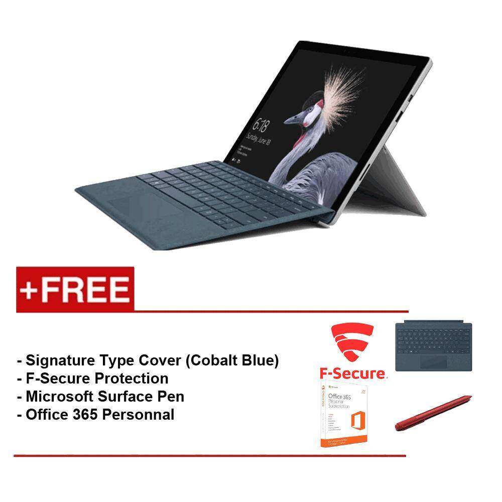 NEW Microsoft Surface Pro-Core I7 8G/256GB Free Surface Pro Type Cover(CobaltBlue)+ F-Secure EndPoint Protection+ Office 365 Personal+ Microsoft Surface Pen (Burgundy) Malaysia