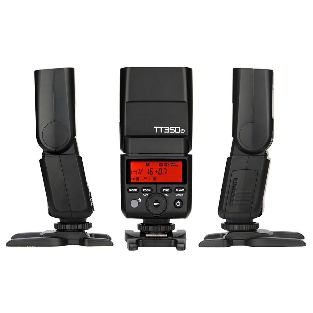 Godox Thinklite TT350F Mini 2.4G Wireless TTL Camera Flash Master & Slave Speedlite 1/8000s HSS GN36 for FUJIFILM X-Pro2 X-T20 X-T2 X-T1 X-Pro1 X-T10 X-E1 X-A3 X100F X100T ILDC Cameras
