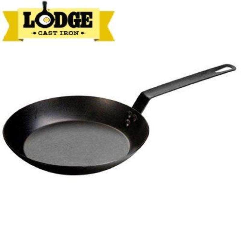 Lodge CRS12 Carbon Steel Skillet, Pre-Seasoned, 12-inch - from USA - intl Singapore