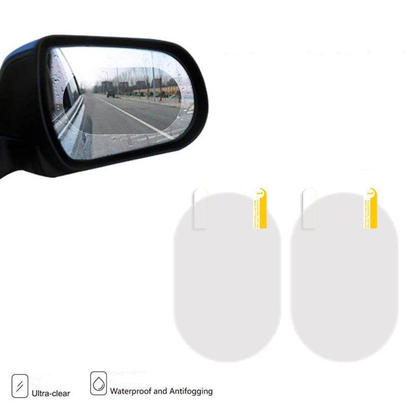 2 Pcs 100mm x 150mm Side Mirror Glass Film Rainproof Car Rearview Car Anti Water Film Protective Film Anti-fog Anti-scratch Rain