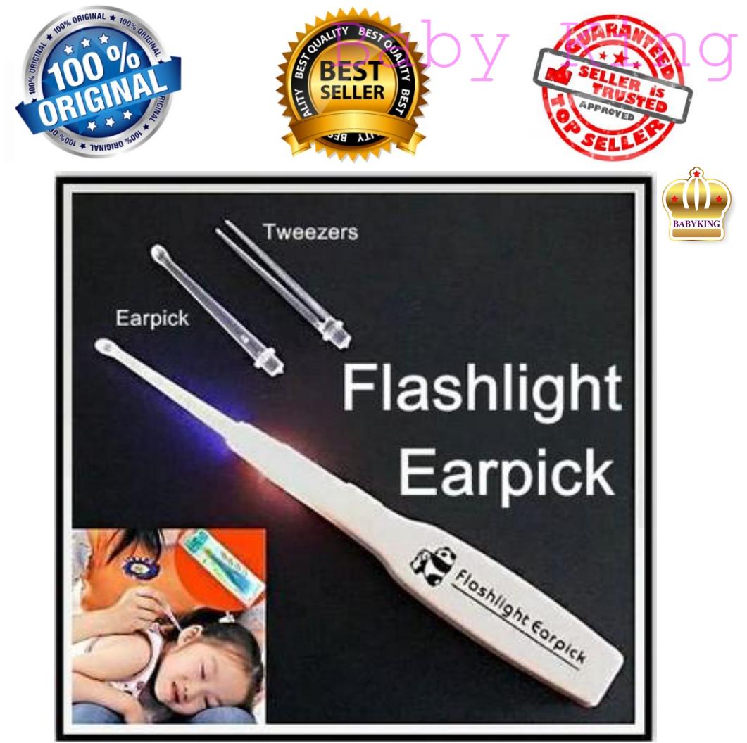 Baby King 5in1 LED Light Adult Children Baby Earpick Ear Pick Clean Wax Remover Cleaner