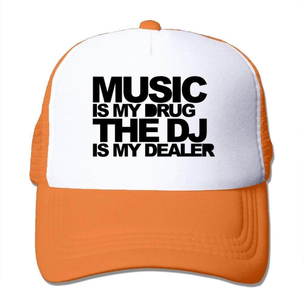 Nongfu Musik Adalah Obat V3 Busa Besar Topi Baseball Trucker Mesh Kembali Topi Yang Dapat Disesuaikan-Intl