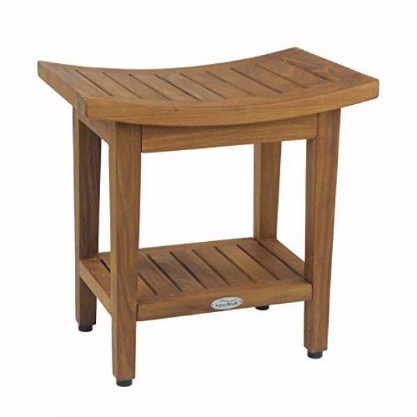 Maluku Pancuran Bench dengan Shelf, Bench Hanya-Internasional