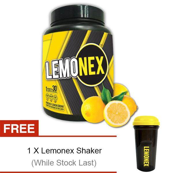 Lemonex Premix Lemon Drink, Lemon, 30 Sachets (Free Lemonex Shaker)
