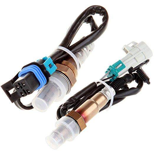 Hulu & Hilir Sensor Oksigen SG1857 O2 Sensor untuk 03 04 05 Buick Chevy Cadillac GMC Paket: 2 Pcs-Internasional