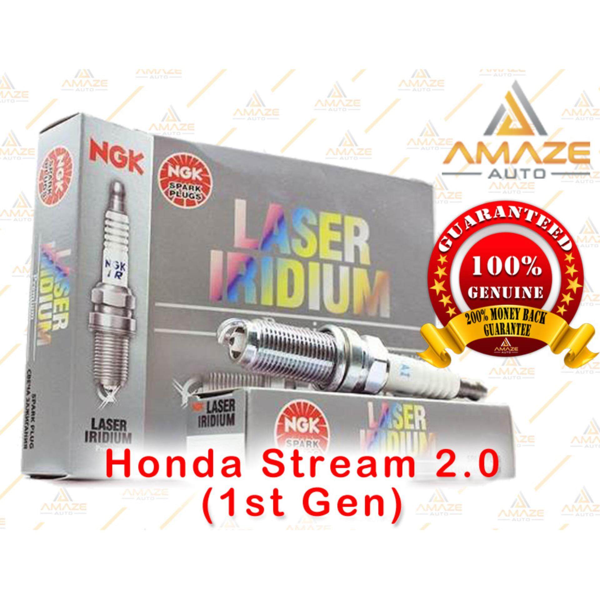 NGK Laser Iridium Spark Plug for Honda Stream 2.0 (1st Gen)