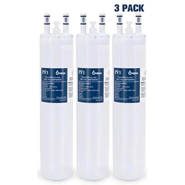 Pureza Ultrawf Penyaring Udara Frigidaire, Puresource Ultra, frigidaire Cocok Kartrid untuk Kulkas Frigidaire & Pembuat Es-Kompatibel dengan Kristal Ultrawf, Kenmore 46-9999, 3 Paket-Internasional