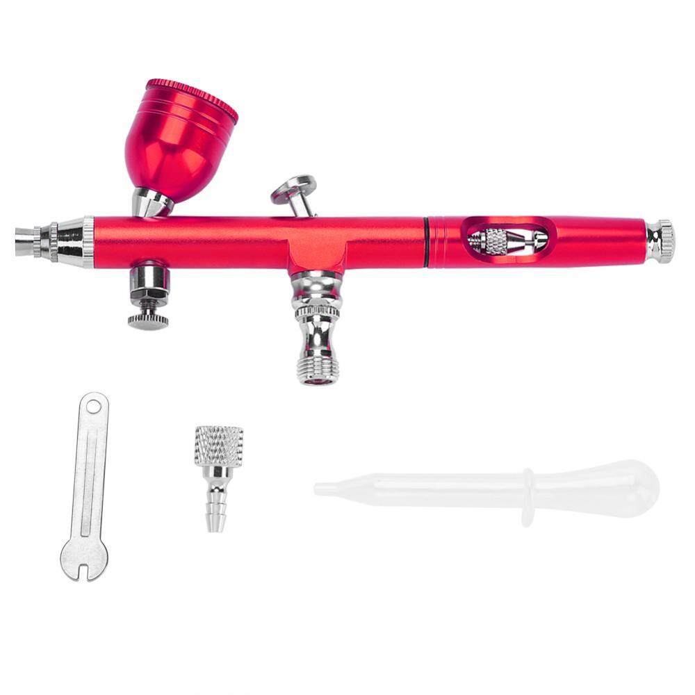 Red 0.2mm Gravity Feed Airbrush Spray Art Tattoo Paint Nail Cake Decoration Tools - Intl September 2018 - 2 Red 0.2mm Gravity Feed Airbrush Spray Art Tattoo Paint Nail Cake Decoration Tools - intl - 2