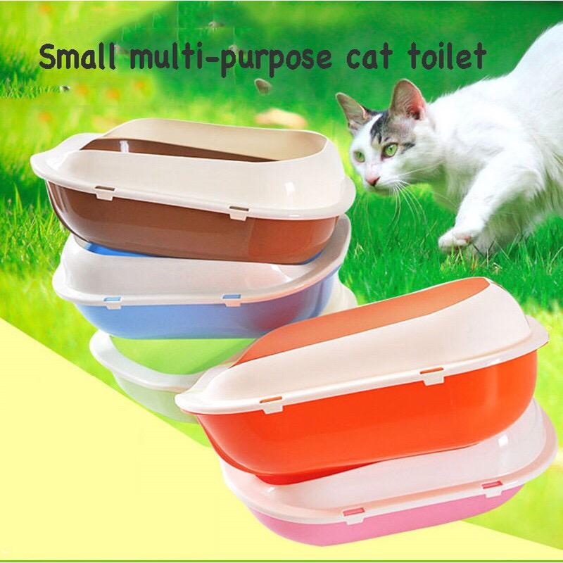 Review Cat Toilet Pan Quick Cleaning Cat Litter Box Luxury Semi