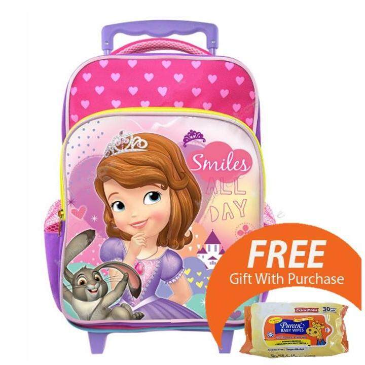 sofia trolley school bag