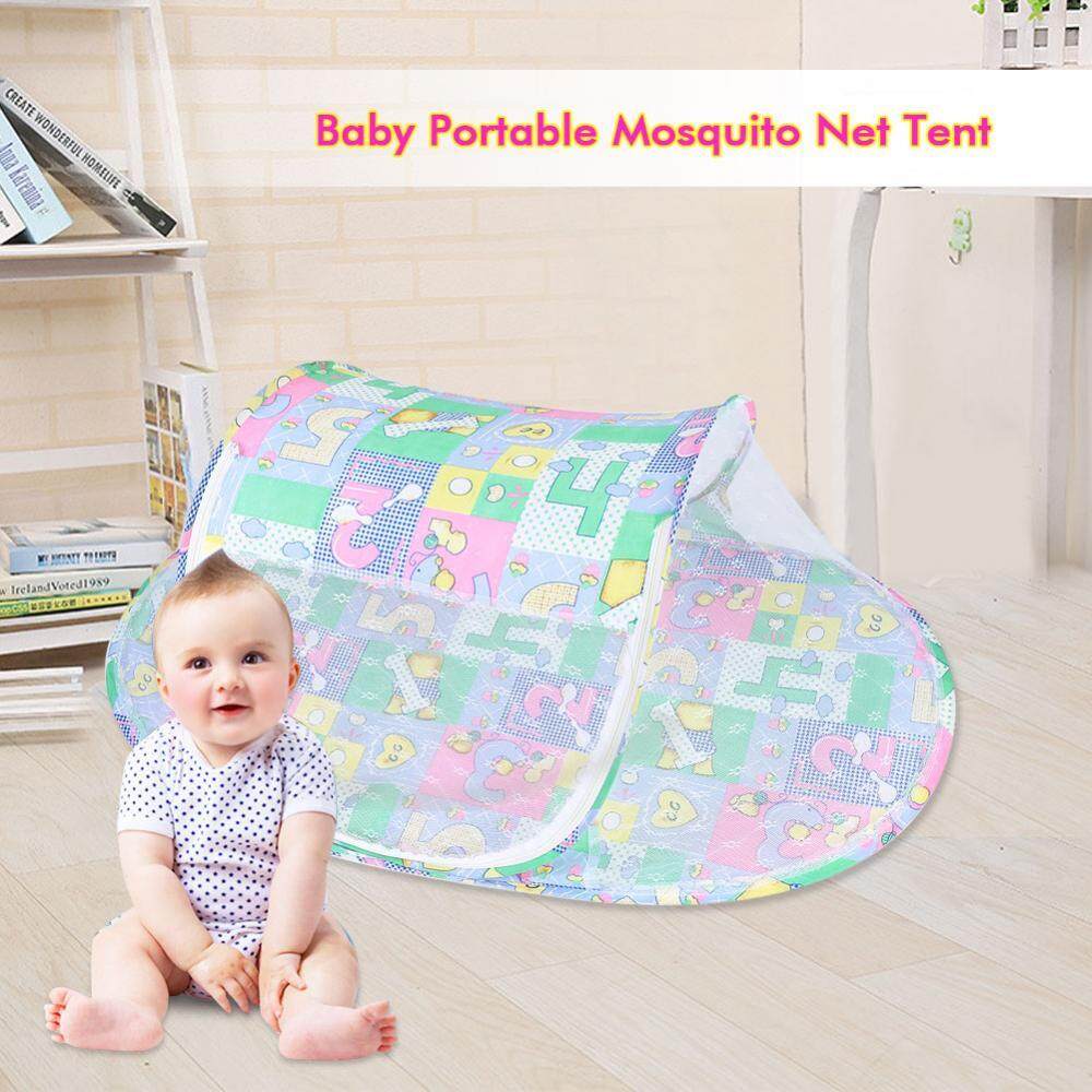 Bayi Bayi Portabel Lipat Nyamuk Bersih Musim Panas Tenda Rumah Perjalanan Nyaman Tidur-Internasional