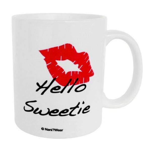 Nani? Pakai River Song Dua Sisi GEEK Mug: Hello Sweetie, Spoiler-Internasional
