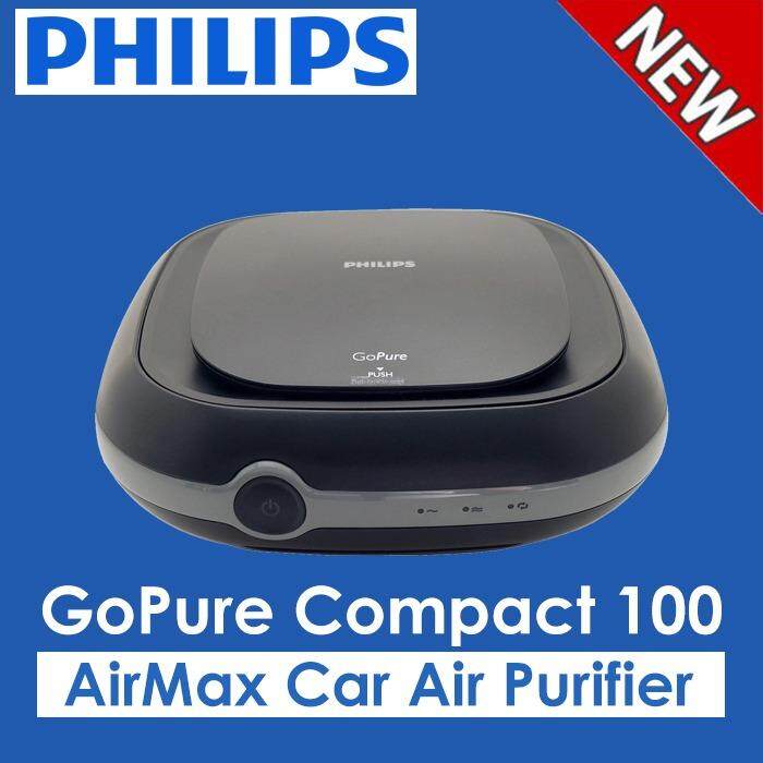 Philips Gopure Kompak 100 Airmax Mobil Udara Purifier, Kendaraan Sistem Udara Bersih, Penyaring Termasuk-Internasional