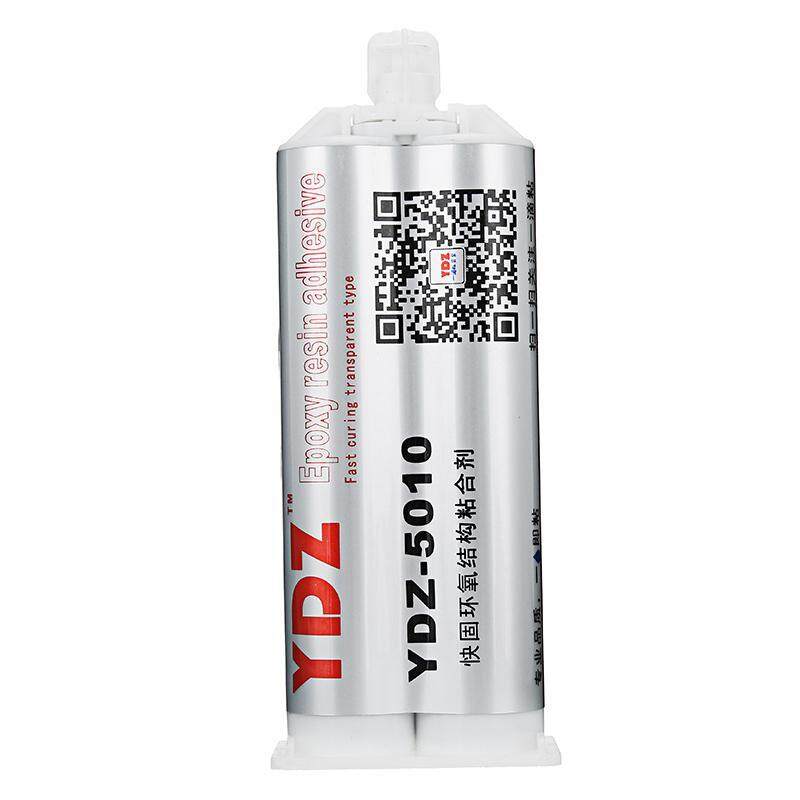YDZ-5010 50ml Quick Dry AB Glue Transparent Oxygen Glue Glass-structure Glue Billboard Adhesive - intl