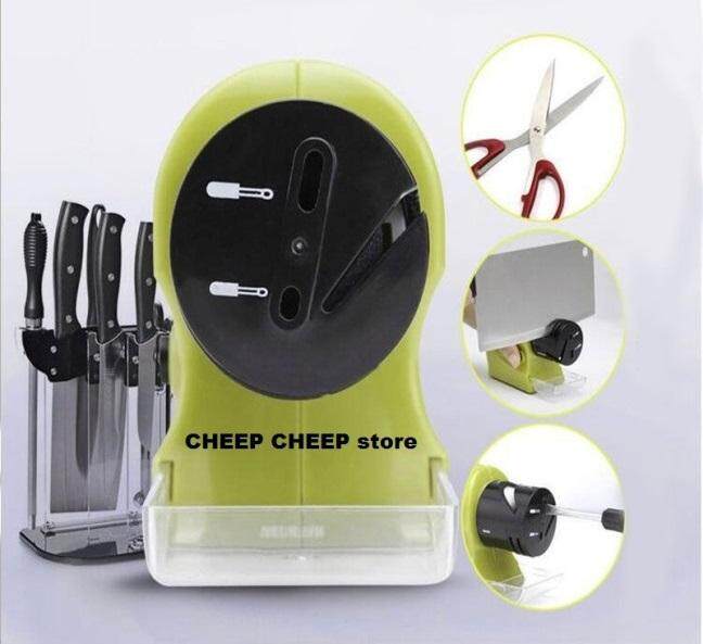 Swifty Sharp Tool & Knife Sharpener - Cordless Motorized Knife Scissors ...
