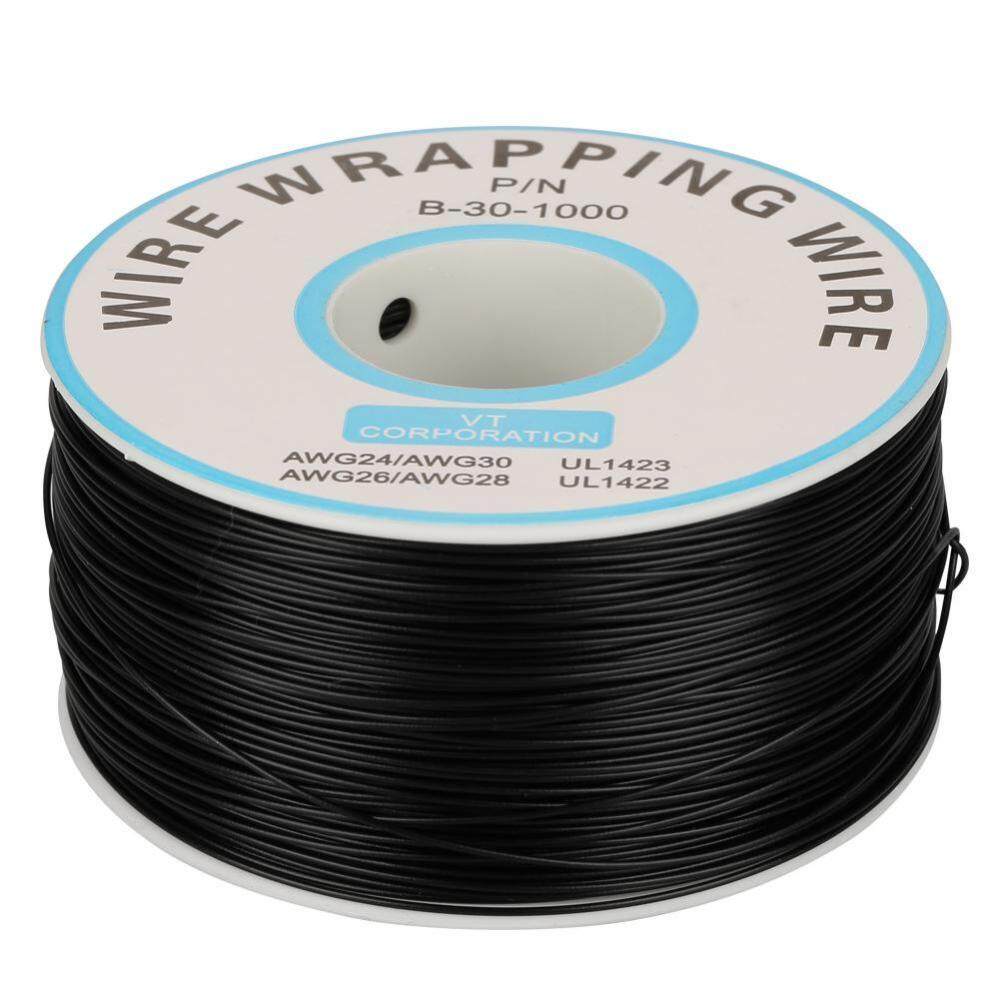 1 Gulungan Kabel Tunggal Untai Kawat Tembaga 30AWG Kabel 0.25 Mm Diameter Inti Kabel-Internasional
