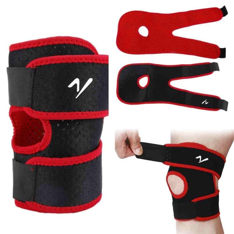 Adjustable Sports Leg Knee Support Brace Protector Knee Pads Sleeve Cap Patella Guard for Cycling MTB Mountain Bike