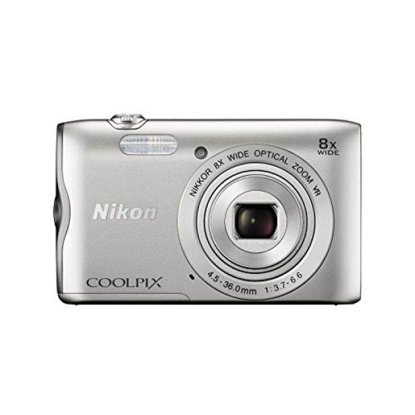 Nikon Coolpix A3300 20 MP Titik dan Menembak Kamera Digital, SILVER-Intl