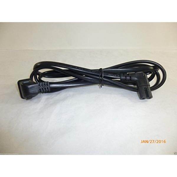 NEW 12 foot 12ft TV AC Replacenet Power Cord for Samsung PN 3903-000853 3903-000599 90° Angled 2 prong Figure 8 - intl