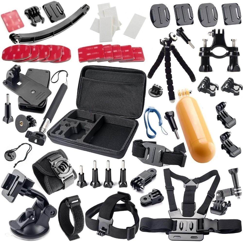 42 Dalam 1 Mengapung Pegangan Pegangan Tripod Aksesoris GoPro Perlengkapan Untuk GOPRO HERO SJCAM Xiaomi Xiaoyi-Internasional