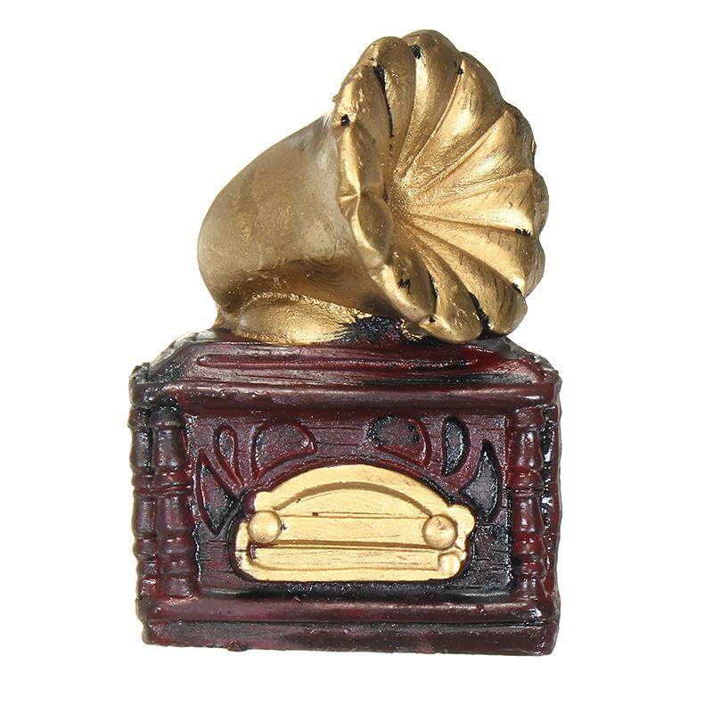 1 Set Retro Miniatur Rumah Boneka Furniture Piano Telepon Ornamen Mainan untuk Dekorasi Rumah Kerajinan Anak-anak Hadiah-Internasional