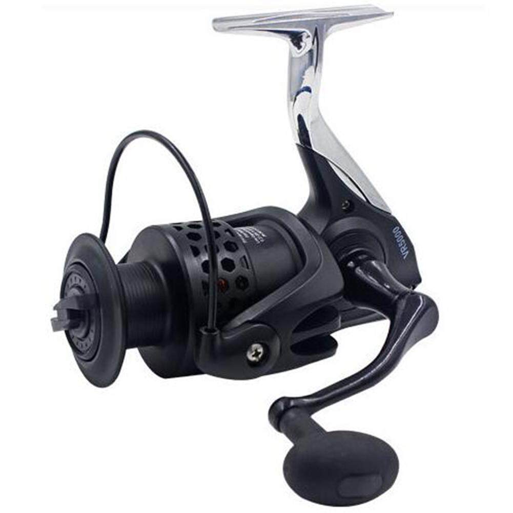 Spinning Gulungan Logam Kabel Cangkir Ultra Halus 12 + 1BB Bas Yang Kuat Gears Spesifikasi: VR2000 Jenis LUCKY-G-Internasional