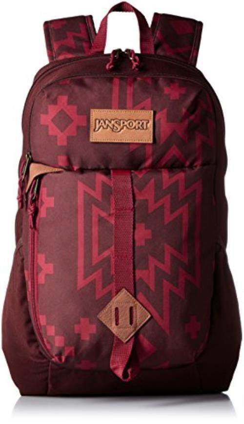 JanSport Pria Di Luar Ransel Elang Ridge Khusus-Viking Merah Crossroad/17.7