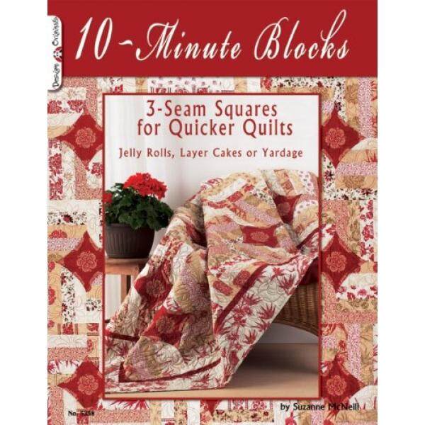 10 Menit Blok: 3 Jahitan Kotak untuk Lebih Cepat Quilts: Gulungan Jeli, lapisan Kue atau Yardage-Internasional