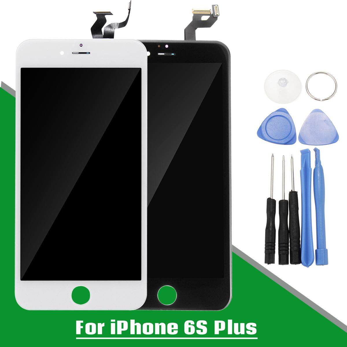 Layar LCD Sentuh Layar Digitizer Assembly Ganti + Alat untuk iPhone 6 S PLUS Putih-Internasional