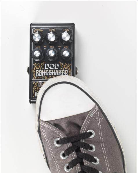 DIGITECH DOD-BONESHAKER DISTORTION GUITAR EFFECT PEDAL WITH FREE