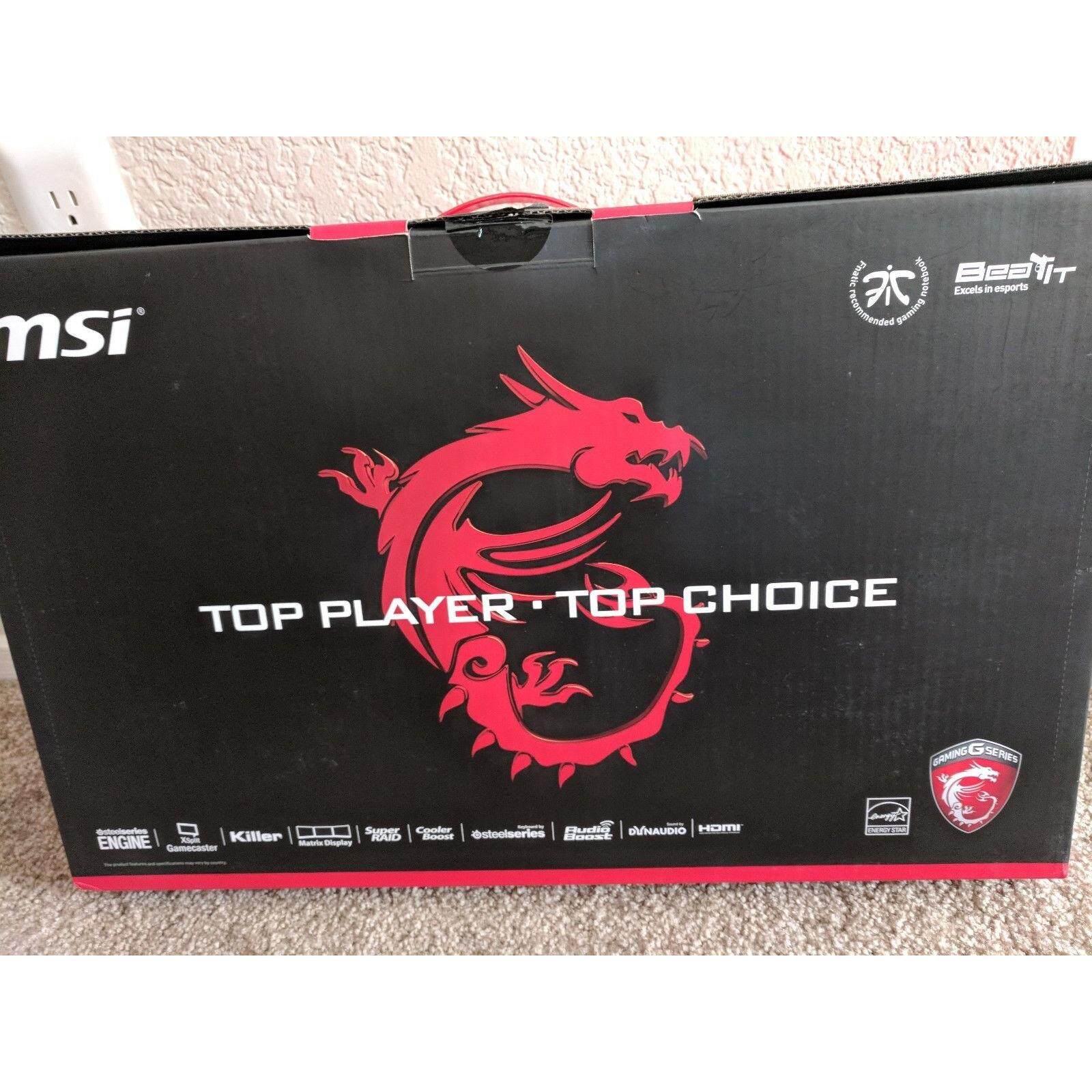 MSI 17.3 GE72 2QC Apache-264US NVIDIA GTX960M Intel i7 6700HQ (2.60 GHz Malaysia
