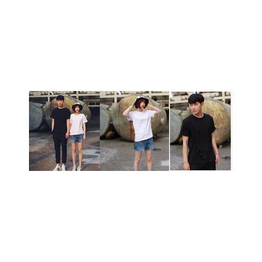 [Pre-Order] JYS Fashion Korean Couple Ulzzang Street Look Style Shirt Collection 230-346 (Black)(ETA: 2022-08-31)
