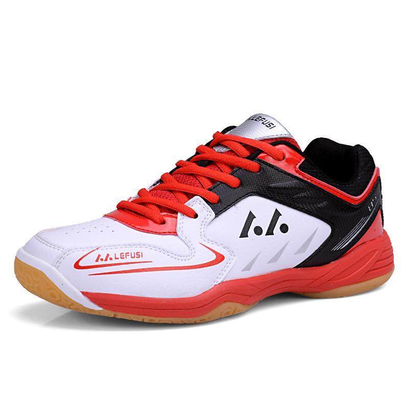 KAILIJIE Mens Sports Training SH-A1 Professional Badminton Shoes (Yellow&Black)