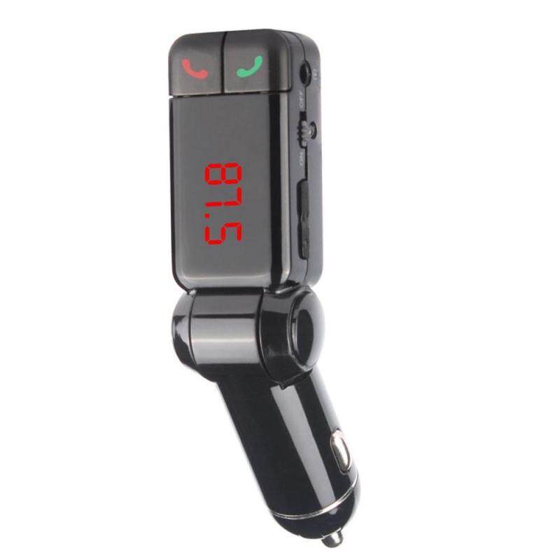 jaxuzha Sockers® Fm Transmitter Car Charger Dual USB Charging Bluetooth Handsfree Mp3 Player Car Accessories Singapore