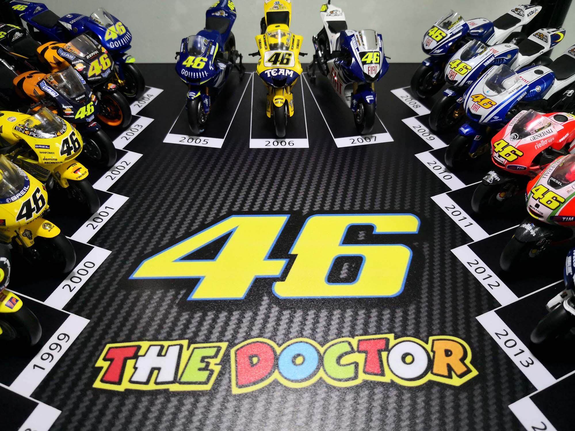 The Evolution of Valentino Rossi MotoGP Bike 1996 - 2016