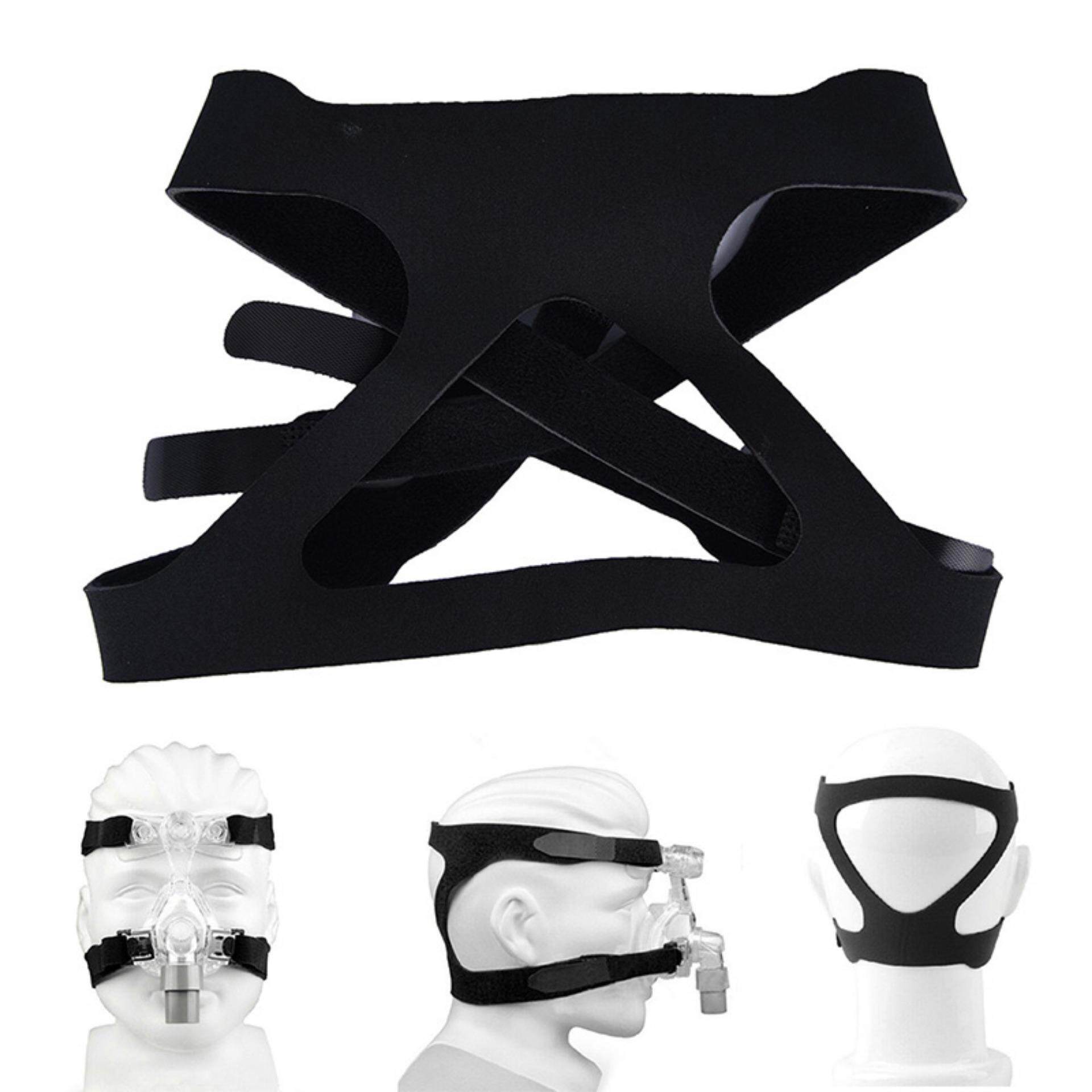 Tutup Kepala Ikat Kepala Ventilator Masker Wajah Memperbaiki Band Ventilator Resmed Masker Universal-Intl