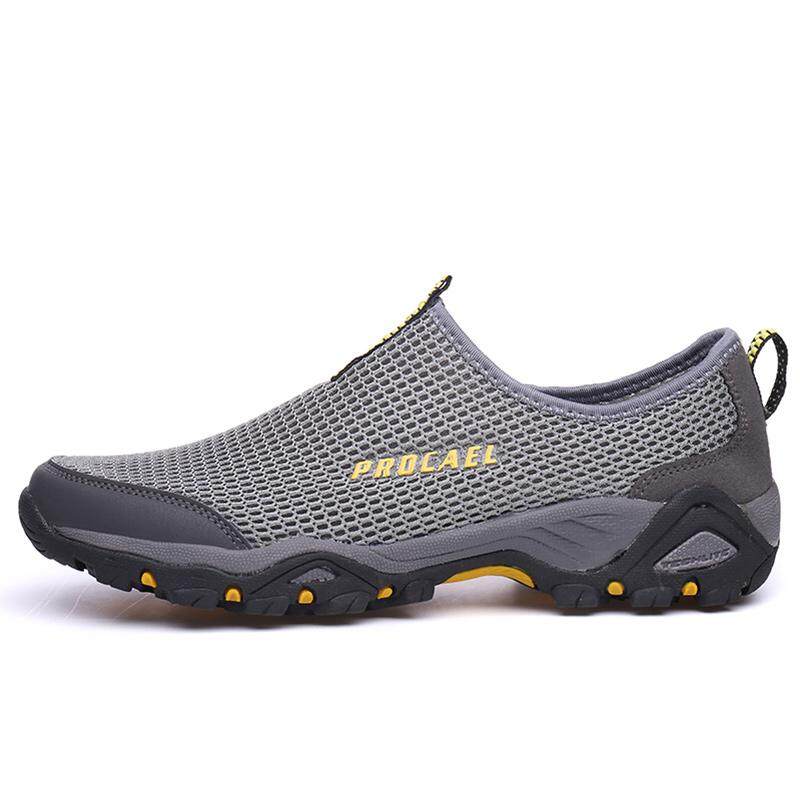 Gemch 2018 Musim Panas Pria Aqua Sepatu Sepatu Dapat Bersirkulasi Sepatu Pantai Wading Ringan Sepatu AIR Olahraga Daki Gunung Sepatu Ukuran 39 -44