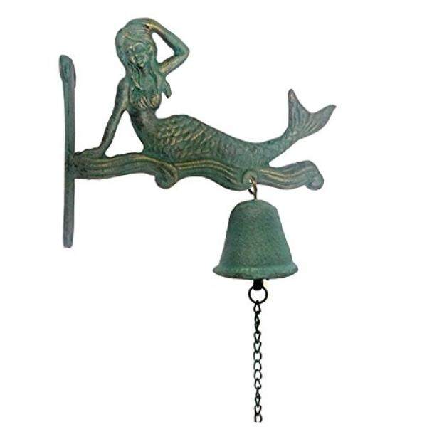 Globe Skateboards Outdoor Recreation Lazada Mermaid On Wave Cast Iron Bell Nautical Tiki Bar Beach Decor 13 H Intl