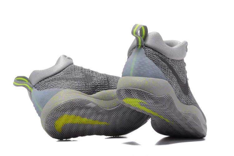 Pria Hyperrev 2017 Sepatu Keranjang Grey Hijau-Internasional