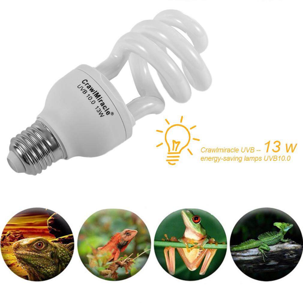 Yika UVB5.0/UVB10.0 Merangkak Miracle UVB 13 W Lampu Hemat Energi Reptil Ringan Bohlam