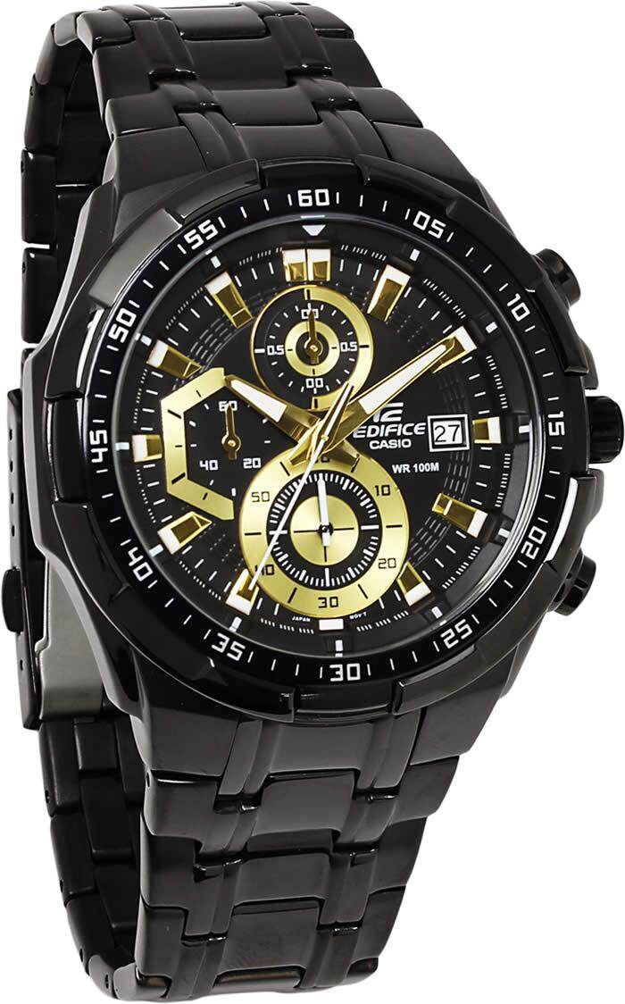 edifice black gold