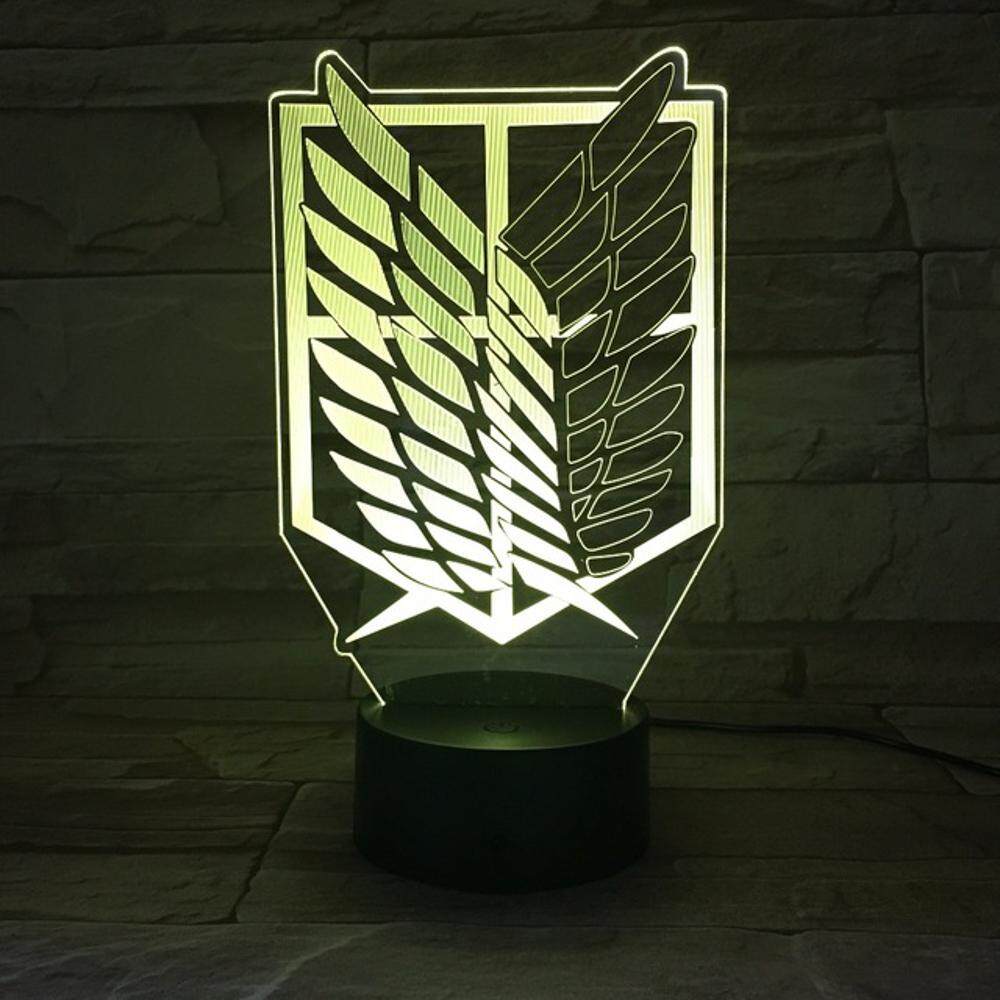 Night Light For Mini Lights S Brands Review In Anime On Titan Wings Of Liberty 3d Light Touch Led Lamp Usb Or 3aa Battery