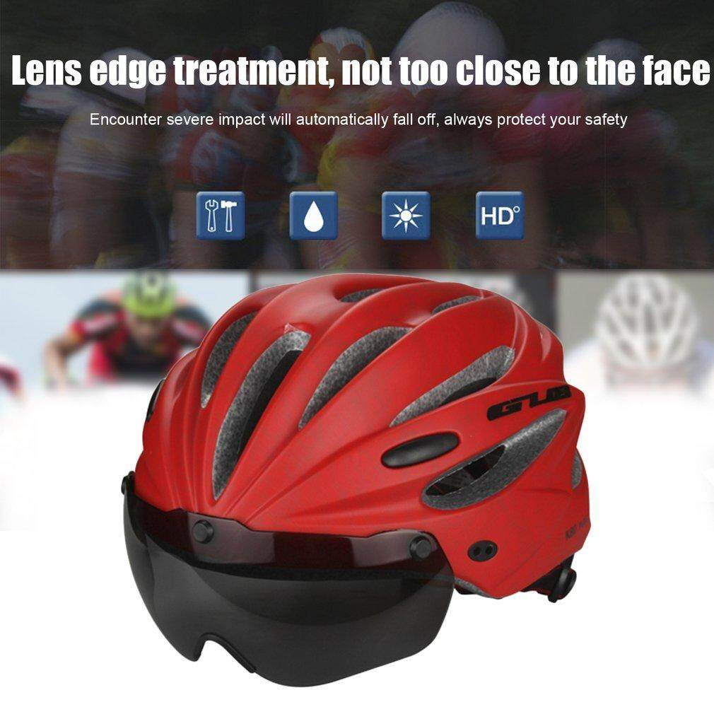 GUB K80 Berkuda Helm Helm dan Kacamata Dalam Satu Gunung Sepeda Kacamata Olahraga Helm-Internasional