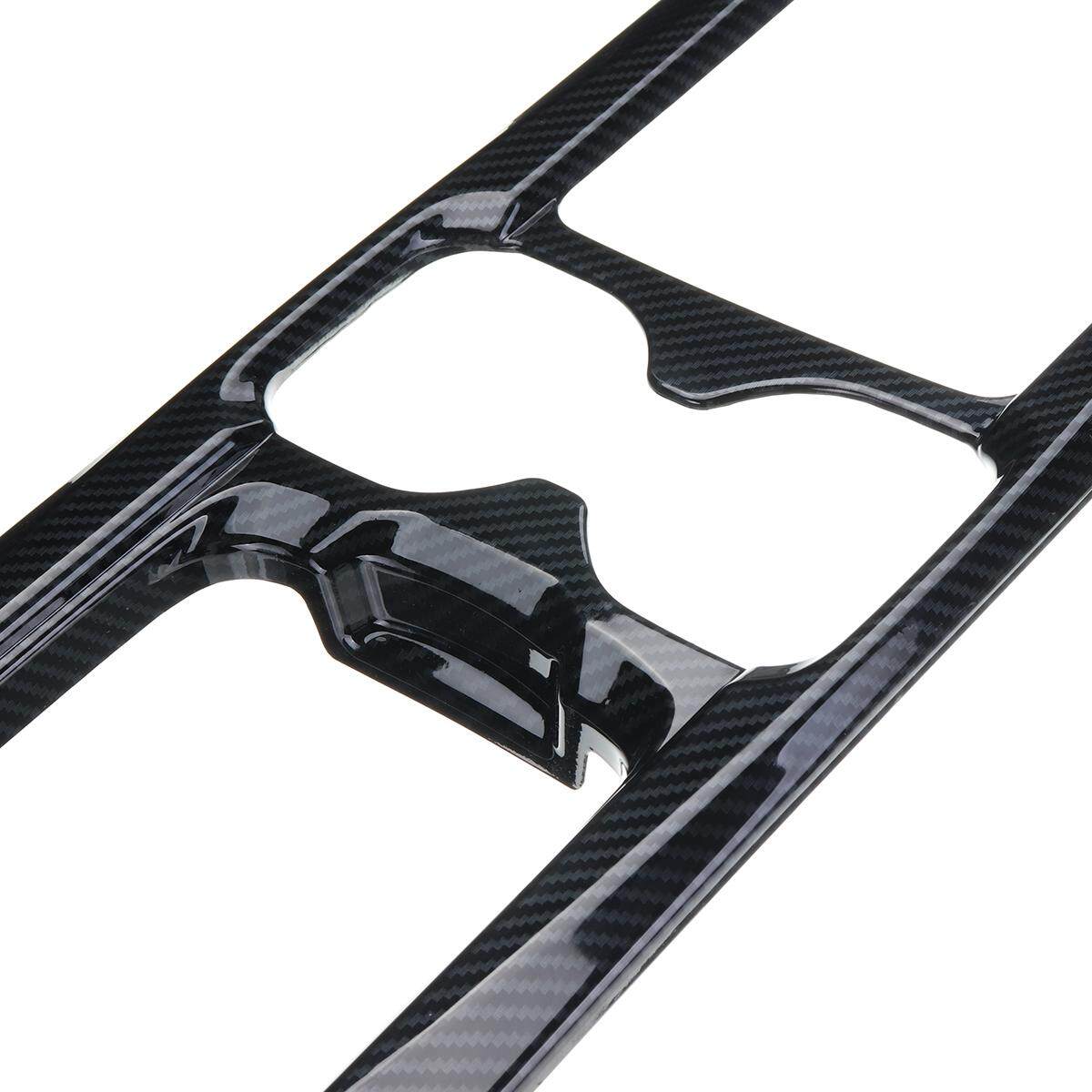 Cek Harga Carbon Fiber Stlyle Front Cup Holder Trim Cover Frame For Cek Harga Carbon Fiber Stlyle Front Cup Holder Trim Cover Frame For