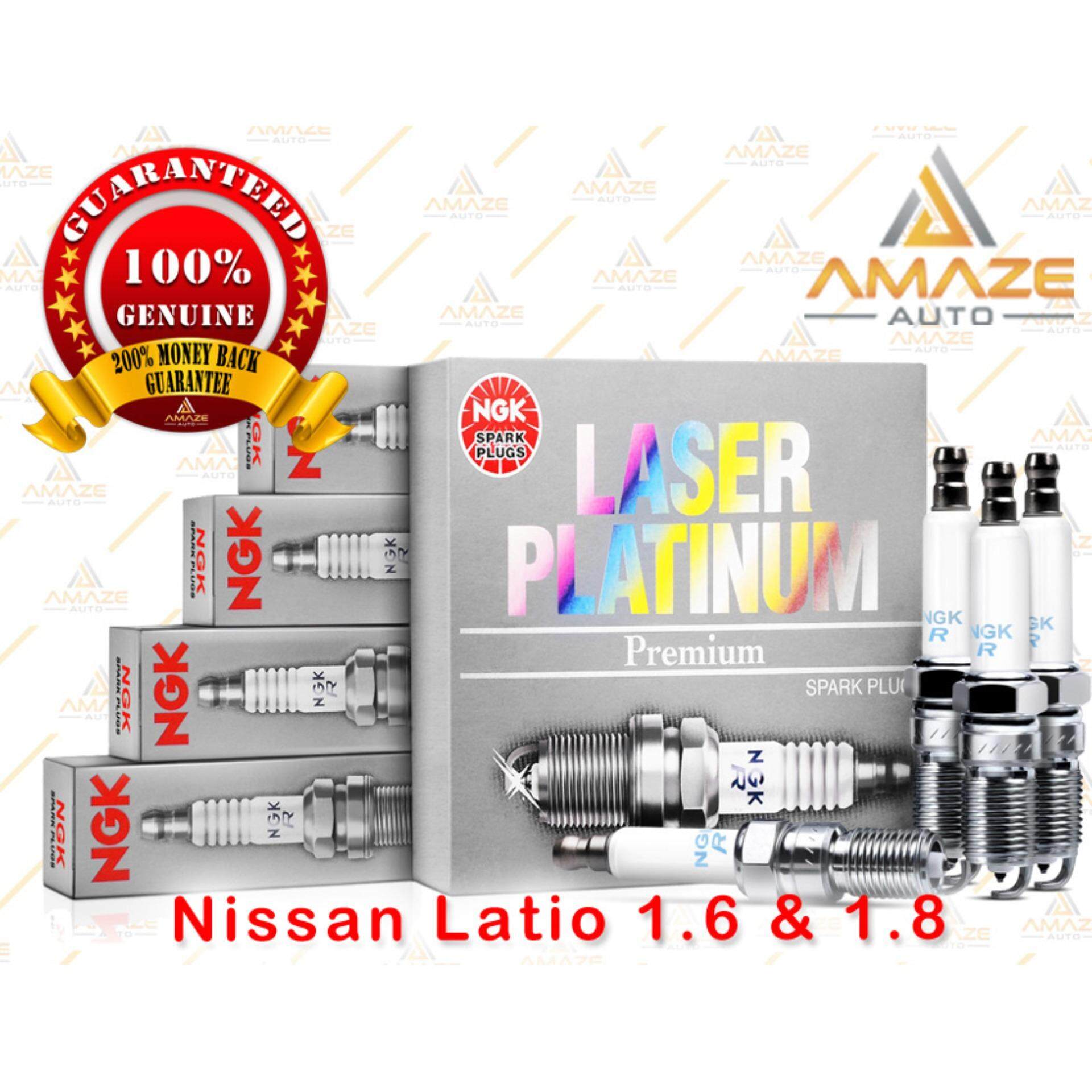 NGK Laser Platinum Spark Plug for Nissan Latio 1.6 & 1.8