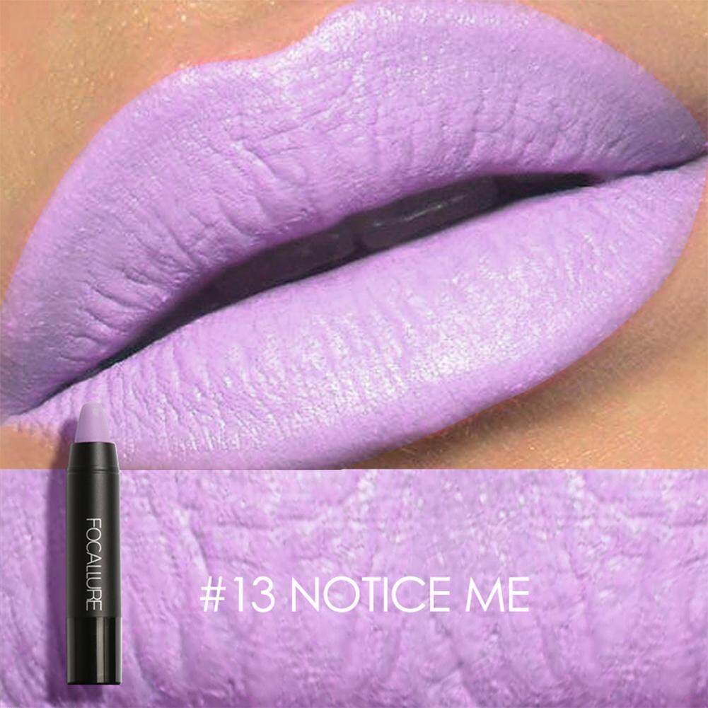 Riasan Matt Lipstik Bibir Gloss Bibir Gloss Anti-Air Panjang Abadi Warna Tidak Mengkilap Bibir Tongkat Pensil Bagus Pesta Cosmetics, Warna: 13 #-Internasional