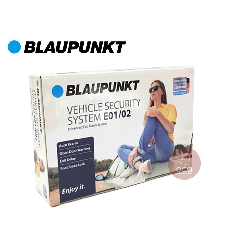 Blaupunkt Car Alarm System With Brake Lock Function Vehicle Security Alarm System E02 (13Pin)