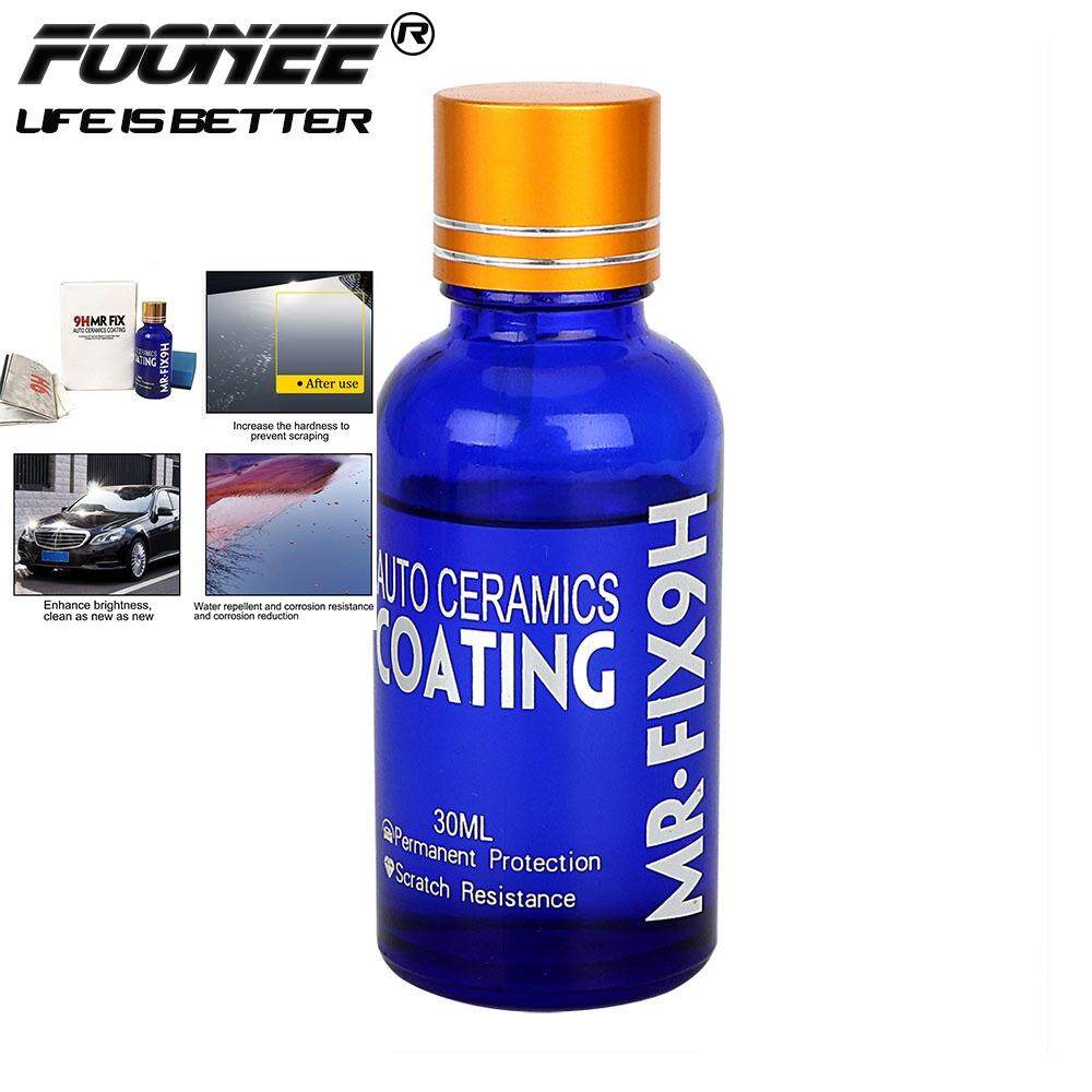 Foonee High Gloss Ceramic Car Coating Kit, Anti-scratch Sealant Protection 9H Hardness 30ML - intl