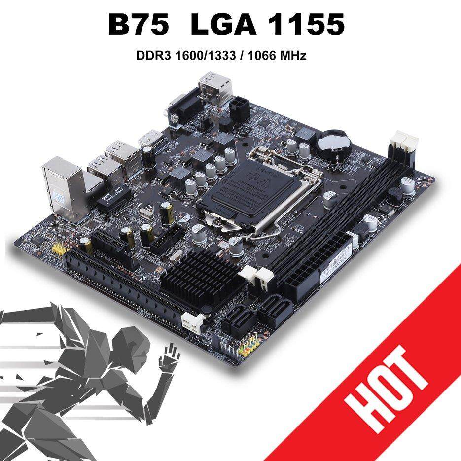 BELLE B75-1155 Desktop Computer Mainboard Durable Motherboard CPU Interface LGA 1155 - intl