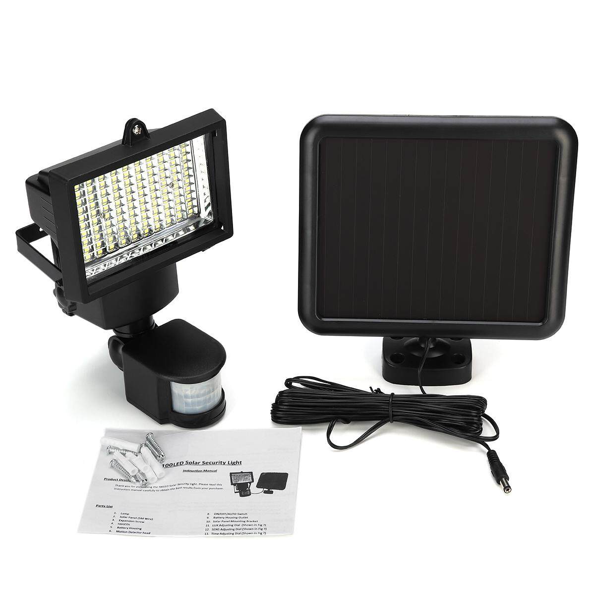 100 LED Garden Outdoor Solar Powerd Motion Sensor Light PIR Security Flood Lamp September 2018 - 3 100 LED Garden Outdoor Solar Powerd Motion Sensor Light PIR Security Flood Lamp - 3